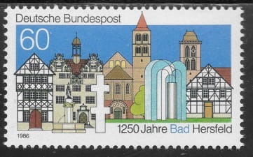 Zdjęcie oferty: RFN 1250 lat Bad Hersfeld 1271**