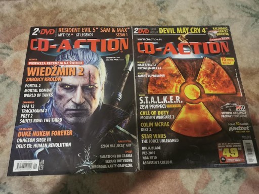 Zdjęcie oferty: CD ACTION 2 numery pisma 