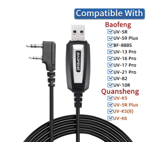 Zdjęcie oferty: Kabel USB do programowania  z CD dla Baofeng
