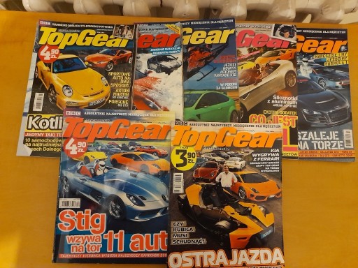 Zdjęcie oferty: Top Gear 2009 - 7 sztuk