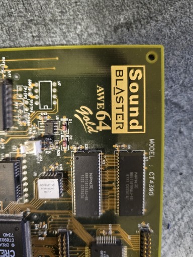 Zdjęcie oferty: Sound Blaster awe 64 gold