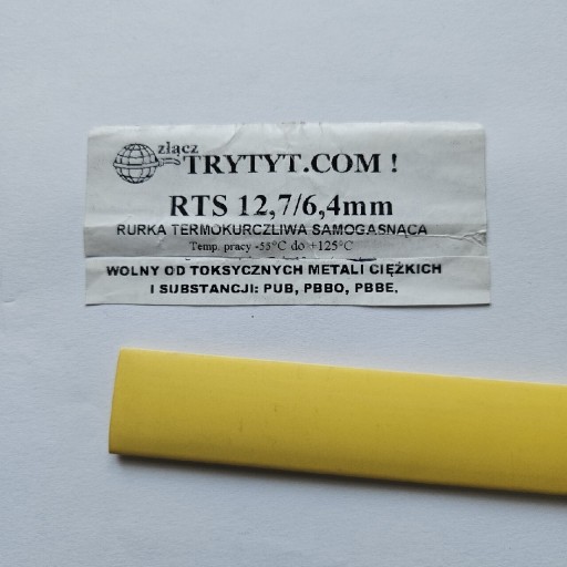 Zdjęcie oferty: Koszulka termokurczliwa Trytyt RTS 12,7/6,4mm 
