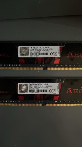 Zdjęcie oferty: Aegos 16x2 32GB, DDR4-3200CL16