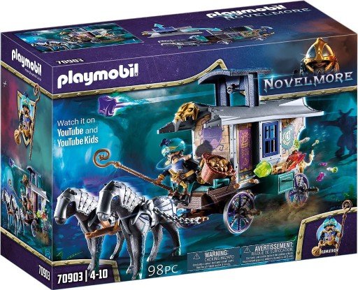 Zdjęcie oferty: Klocki Playmobil Konie złoto Wóz Kupiecki Novelmor