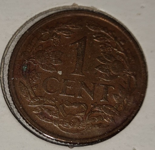 Zdjęcie oferty: 1 cent ANTYLE Holandia 1968 - SUPER STAN