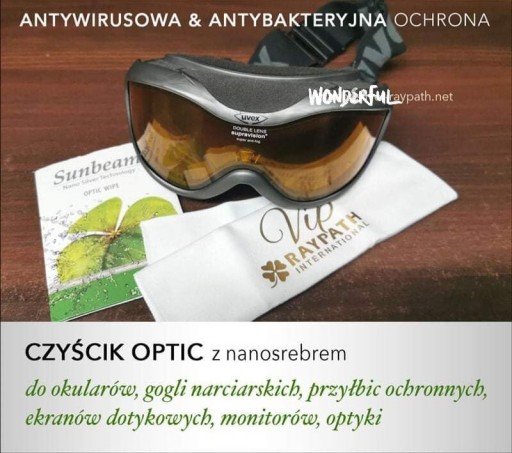 Zdjęcie oferty: Antyparny Czyscik do okularów, gogli narciarskich 
