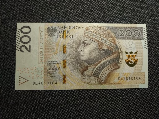 Zdjęcie oferty: Banknot 200zł RADAR 
