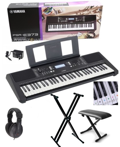 Zdjęcie oferty: Yamaha PSR-E373 + sluchawki + stojak