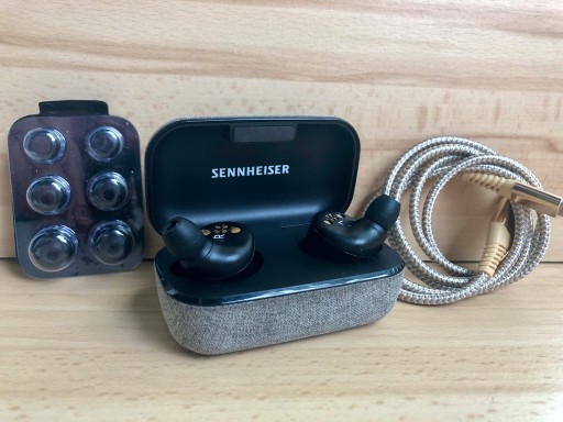 Zdjęcie oferty: Sennheiser True Wireless/ + USB-C+ ładowarka!