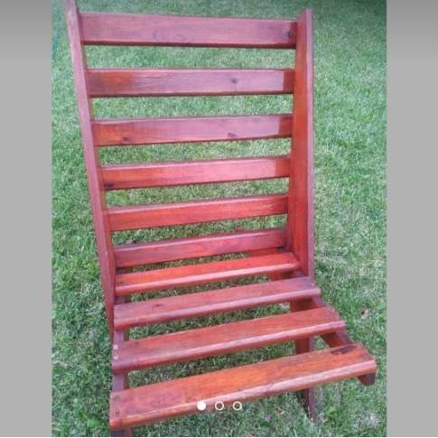 Zdjęcie oferty: Krzesło drewniane, Ogrodowe , Rozkładane