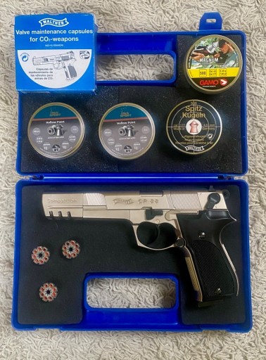 Zdjęcie oferty: Wiatrówka Walther CP88 Competition 4,5 mm - nickel