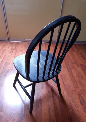 Zdjęcie oferty: Krzesło z drewna w stylu windsor Megan. Stara IKEA