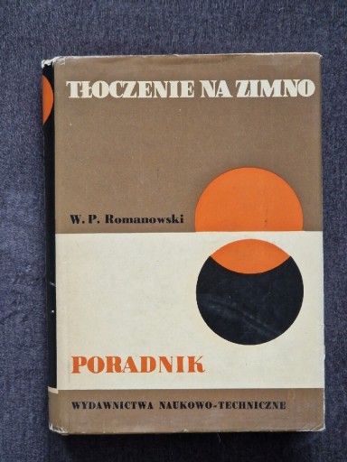 Zdjęcie oferty: Poradnik tłoczenie na zimno Romanowski