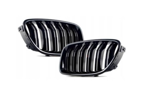 Zdjęcie oferty: Grill NERKI BMW E60 E61 M PAKIET M5 Czarny Połysk