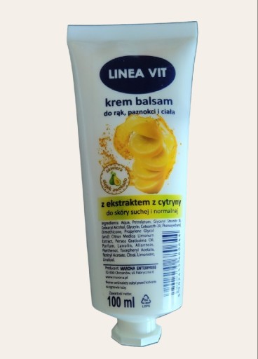 Zdjęcie oferty: Krem do rąk i ciała Linea VIT 100 ml