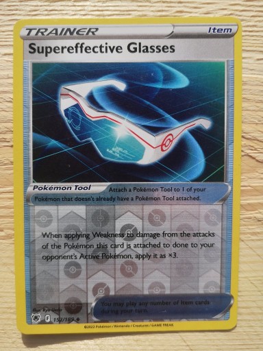 Zdjęcie oferty: Karty pokemon Supereffective Glasses 152/189