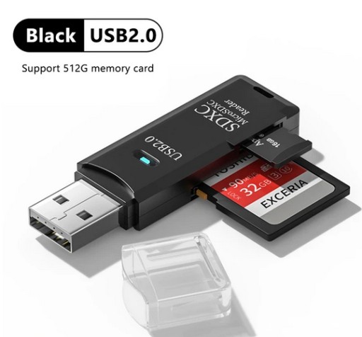 Zdjęcie oferty: Szybki czytnik kar SD USB 2.0