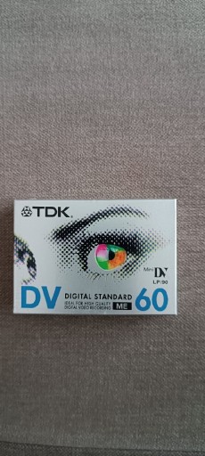 Zdjęcie oferty: Kaseta mini DV TDK DVM-60MEEA do kamer.