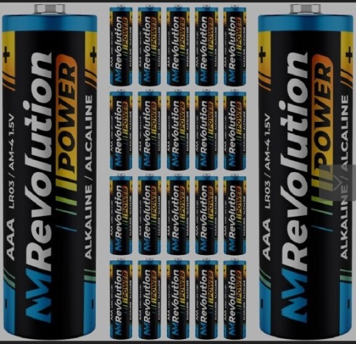 Zdjęcie oferty: 80 szt Bateria alkaliczna NM Revolution AAA (R3)
