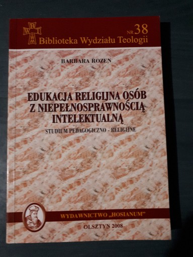 Zdjęcie oferty: Edukacja religijna osób z niepełnosprawnością ...