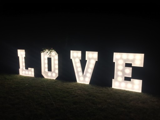 Zdjęcie oferty: Napis LOVE Dekoracja ślubna weselna miłość litery
