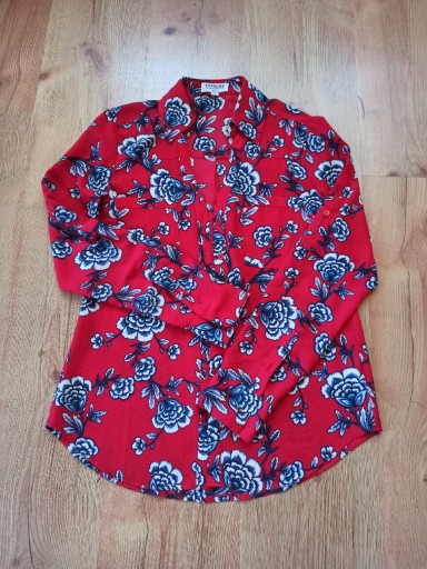 Zdjęcie oferty: Nowa koszula slim fit w kwiaty Express XS