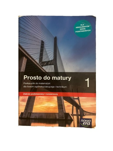 Zdjęcie oferty: Prosto do matury 1 Zakres rozszerzony