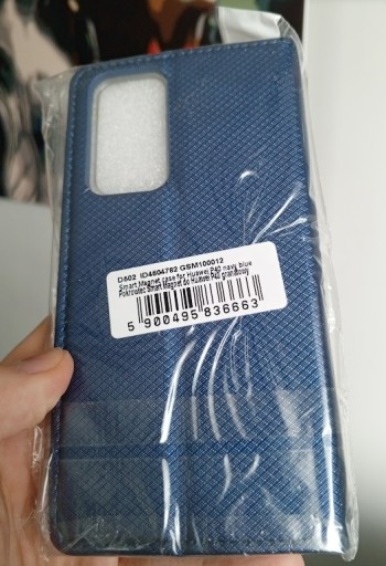 Zdjęcie oferty: Pokrowiec Smart Magnet do Huawei P40 granatowy