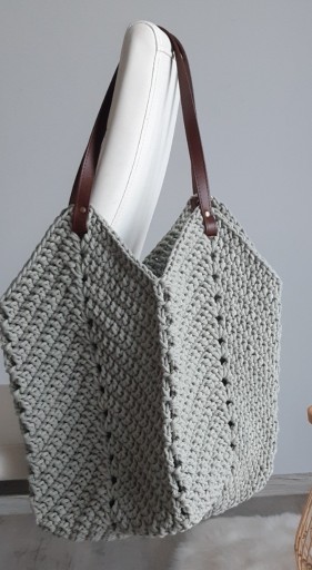 Zdjęcie oferty: Oliwkowy shopper bag 