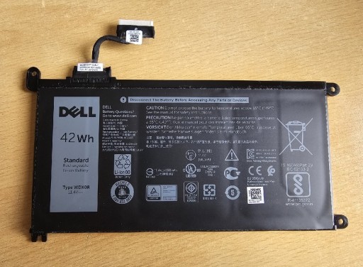 Zdjęcie oferty: Bateria Dell WDX04 42Wh Oryginalna