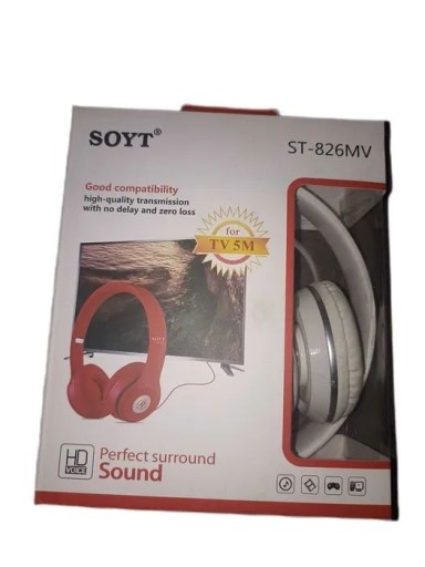 Zdjęcie oferty: Słuchawki przewodowe SOYT ST826MV