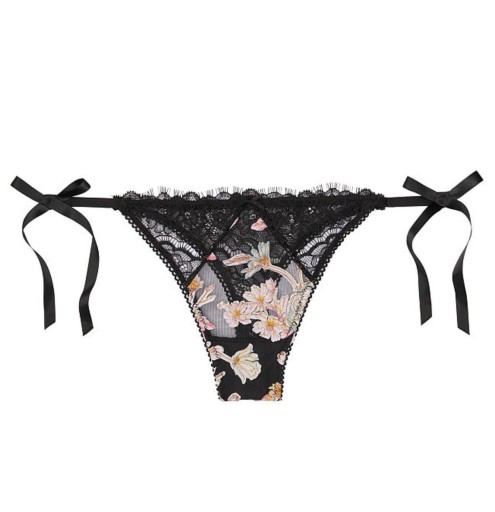 Zdjęcie oferty: Victoria’s Secret stringi L koronka czarne sexy