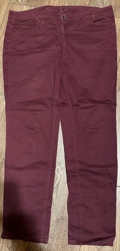 Zdjęcie oferty: Spodnie bordowe typu jeans