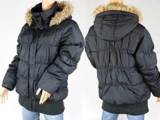 Zdjęcie oferty: Ciepła gruba kurtka zimowa z kapturem Vero Moda L