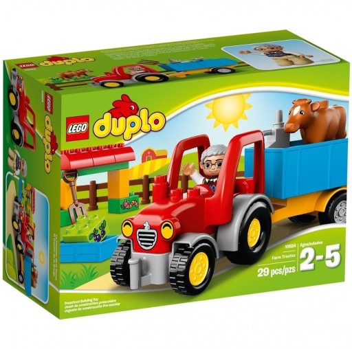 Zdjęcie oferty: LEGO DUPLO TRAKTOR FARMA - NUMER 10524