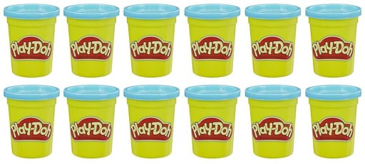 Zdjęcie oferty: Play-Doh 12 pojemników z niebieską masą, nowe