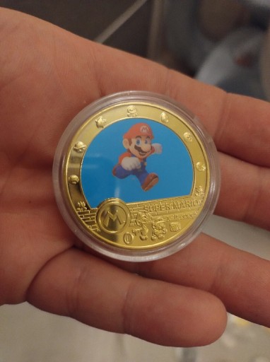 Zdjęcie oferty: Moneta kolekcjonerska Super Mario 