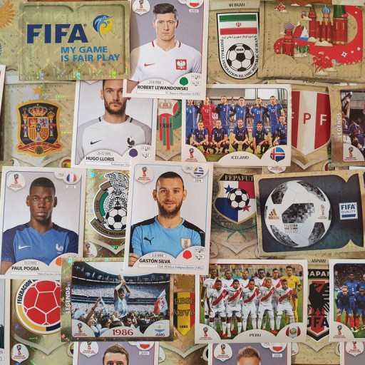 Zdjęcie oferty: Naklejki zwykłe - Panini World Cup Russia 2018