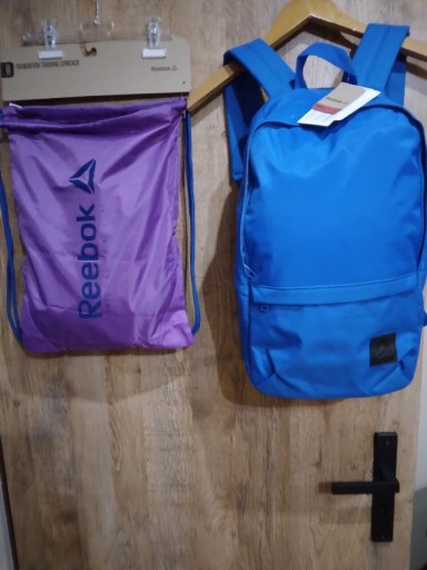 Zdjęcie oferty: Okazja !! Nowy plecak Reebok + worek Reebok gratis