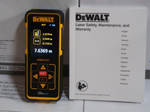 Zdjęcie oferty: DEWALT DW 03101 dalmierz laserowy miarka miara 