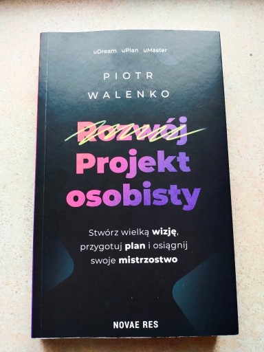 Zdjęcie oferty: Książka "Projekt osobisty" Piotr Walenko