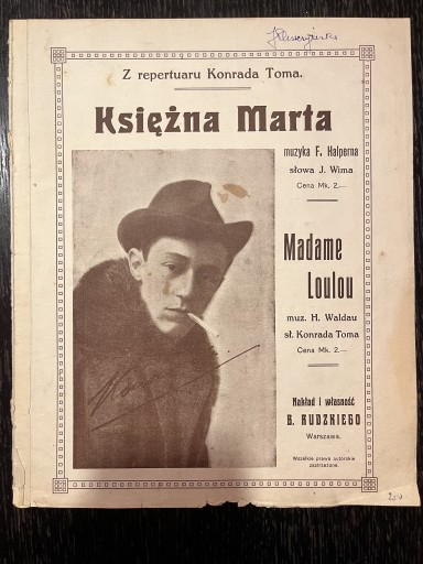 Zdjęcie oferty: Madame Loulou nuty ok. 1920