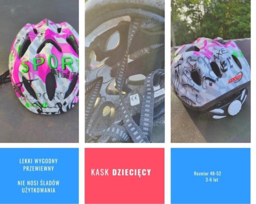 Zdjęcie oferty: Kask Dziecięcy 