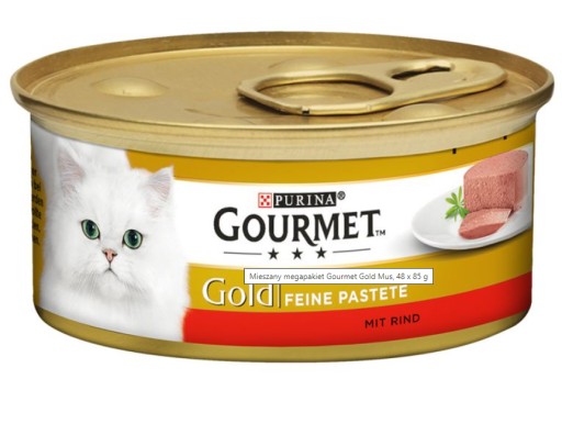 Zdjęcie oferty: Gourmet Gold mus WOŁOWINA  puszka 2,75 zł