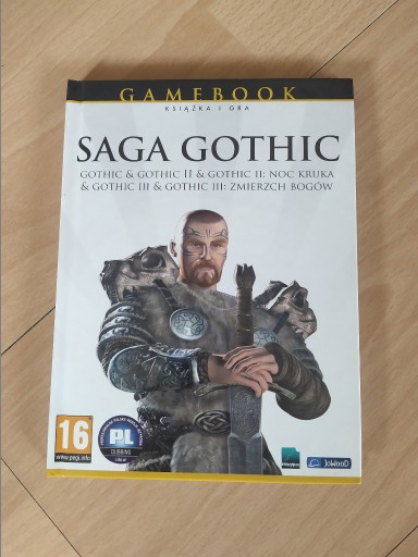 Zdjęcie oferty: SAGA GOTHIC - I,II,III -  KSIĄŻKA +  GRY PC