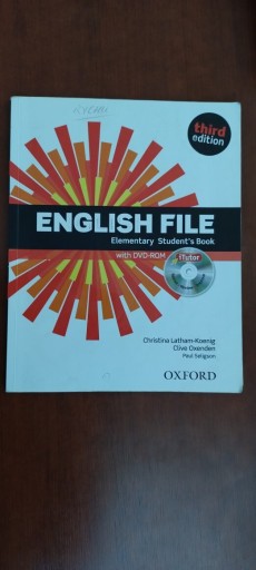 Zdjęcie oferty: New English file  elementary studenta book