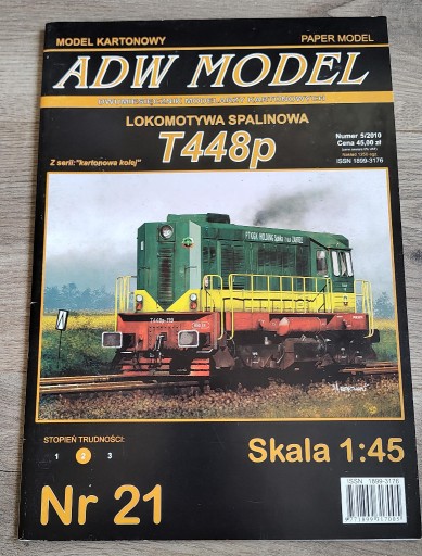 Zdjęcie oferty: ADW Model lokomotywa T448p offset