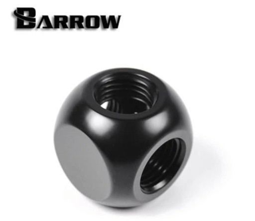Zdjęcie oferty: Barrow G1/4" 3-Way Splitter Cube black