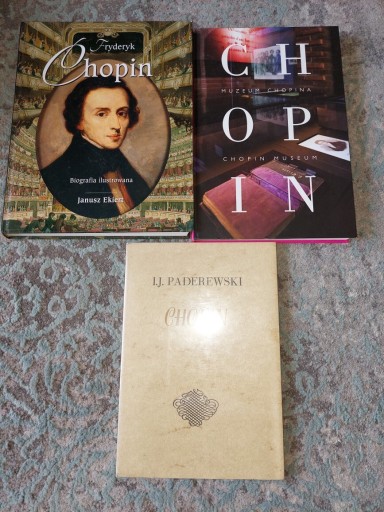 Zdjęcie oferty: Chopin, komplet 3 albumow, stan bdb