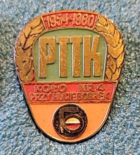 Zdjęcie oferty: Odznaka PTTK Koło 4 przy hucie Bobrek